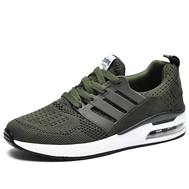 

Spring and autumn new wild breathable tide casual fashion men's shoes movement men's shoes fly woven Sneakers air cushion shoes