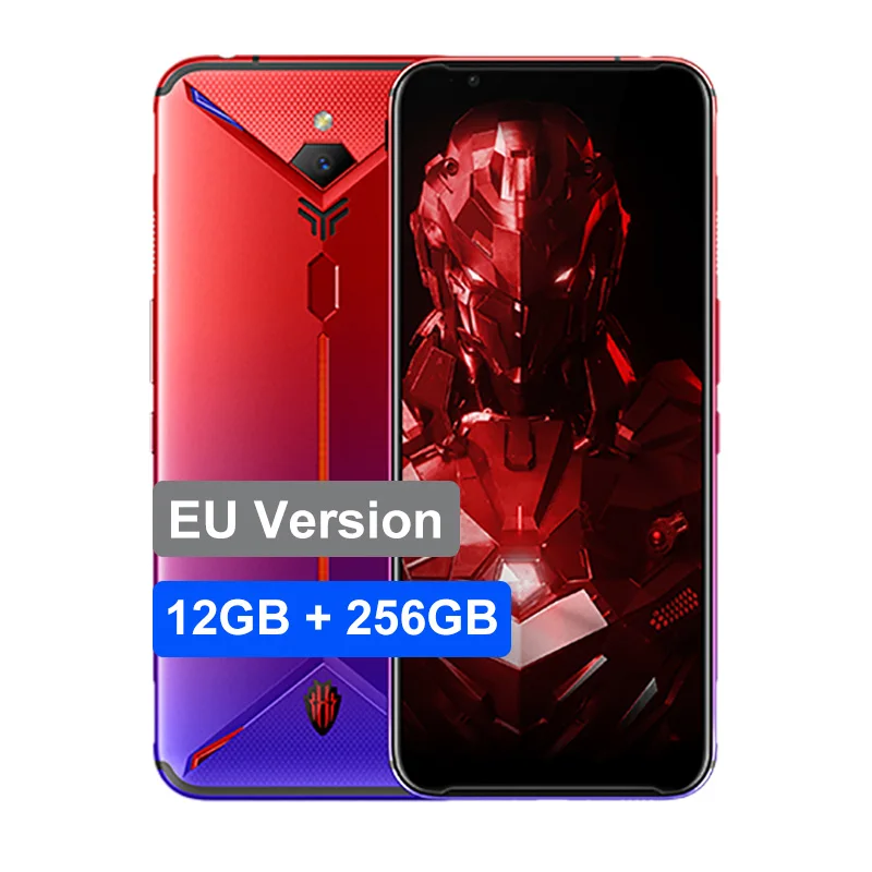 REDBLUE 12G 256G Мобильный телефон Nubia Red Magic 3 S, 6,65 дюймов, 8 ГБ/12 Гб ОЗУ, 128 ГБ/256 Гб ПЗУ, Snapdragon 855 Plus, 5000 Мп+ Мп, мАч, игровой телефон - Цвет: REDBLUE 12G 256G