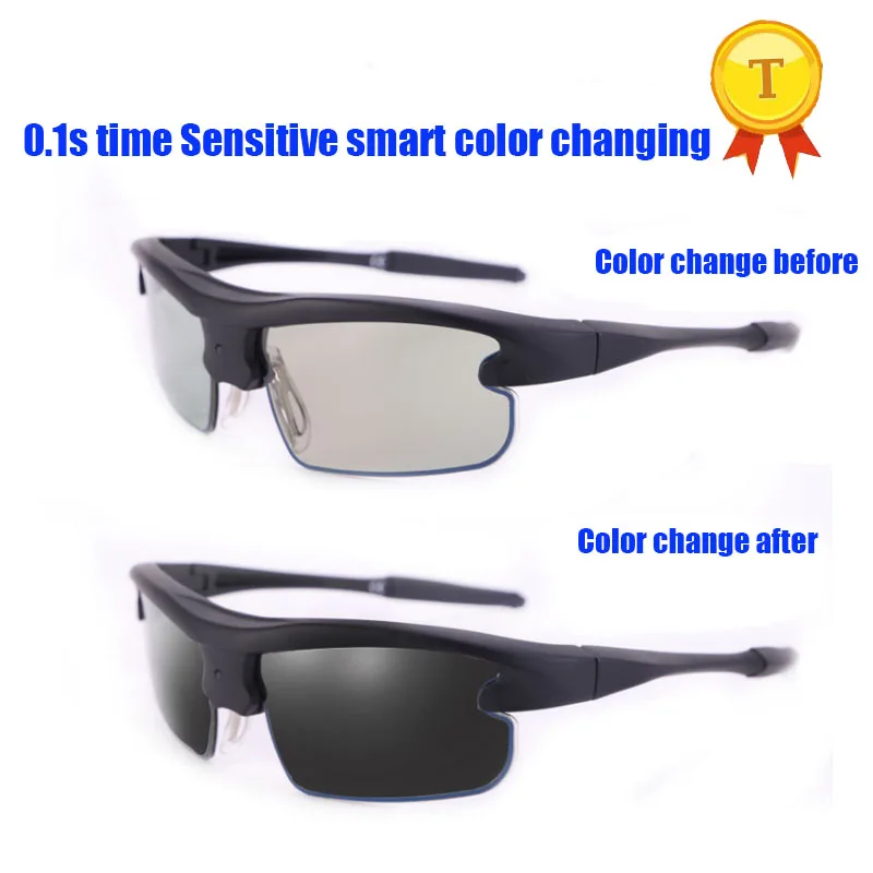Мужские и женские умные солнцезащитные очки спортивные поляризационные для