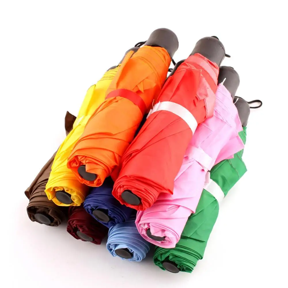 

Портативный карманный мини-зонт, Женский дождевой Зонтик для путешествий