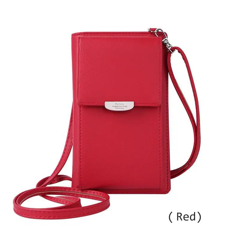 

Women's Wallets New Fashion Credit Bag Card Holder Ladies Multi-card Messenger Shoulder Banknote Strap Wallet Long Mobile Phone