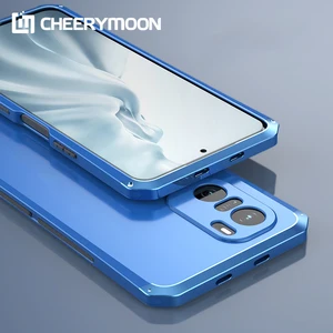 cheerymoon hot anti fall metal frame pc back for xiaomi poco f3pro poco f3 f3pro global aluminum alloy bumper case cover free global shipping