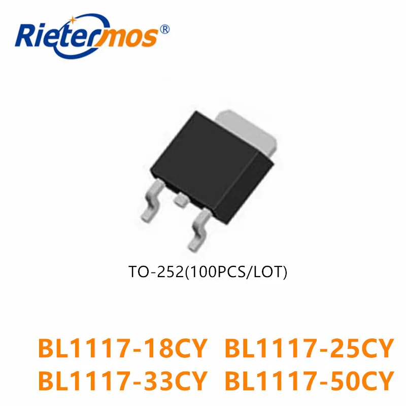 500 шт BL1117 18CY 25CY 33CY 50CY LM1117 5V 3.3V TO252 оригинал|original| |