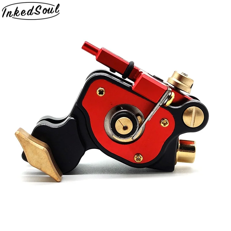 Custom Handmade Spring Coil Type Rotary Tattoo Machine Adjustable Armature Bar Powerful Motor | Красота и здоровье