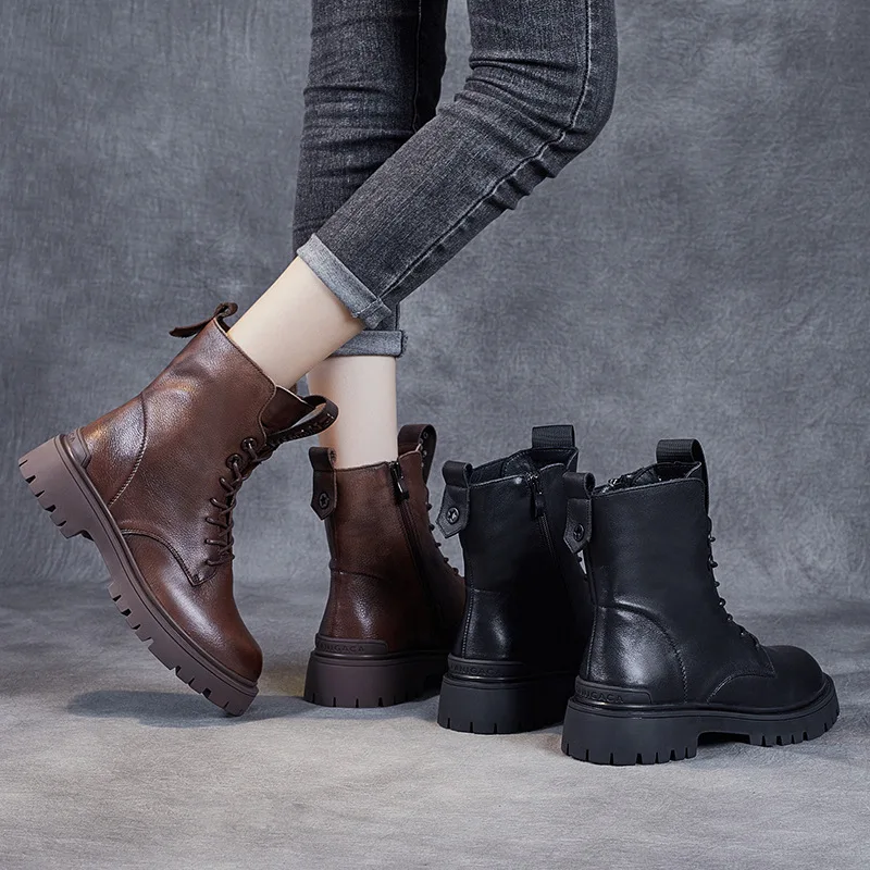 

Женские дышащие ботинки, удобная Роскошная модная обувь, большие размеры