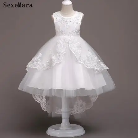 Платье принцессы с цветочным рисунком для девочек детское платье пачка на день