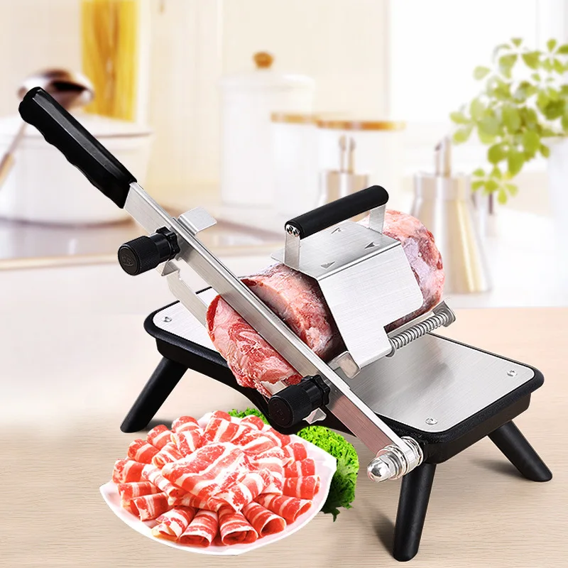 Manual household meat slicer Mutton Slicer fruit and vegetable cutting machine