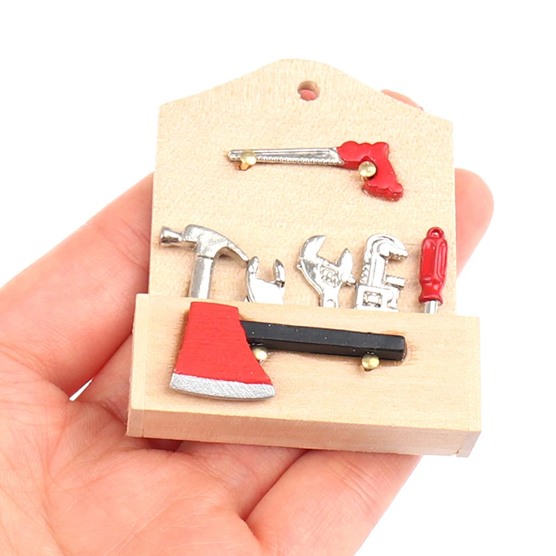 

Новинка 1:12 миниатюрный инструмент для кукольного домика, набор инструментов, модель мебели, аксессуары для кукольного домика, игрушки