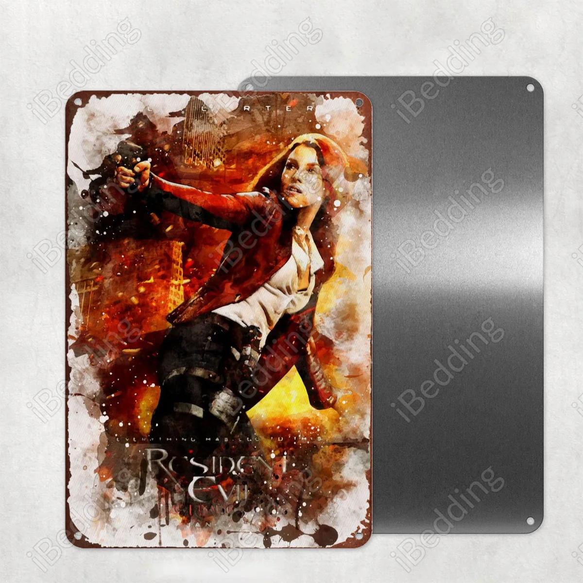 

Ali Larter 20x30cm Vintage Custom Metal Signs License Plates Retro Plaque Iron Painting Home Decor
