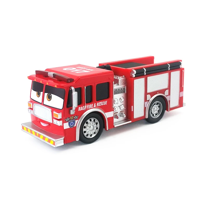 

Disney Pixar 1: 55 детский игрушечный автомобиль из сплава гоночная история 3 Модель автомобиля из сплава Пожарная машина 017 крошечный спасательный...