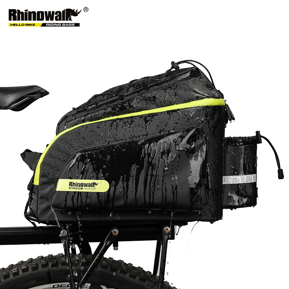Rhinowalk Водонепроницаемый сумка для багажника 17L съемный плечевой ремень отсек