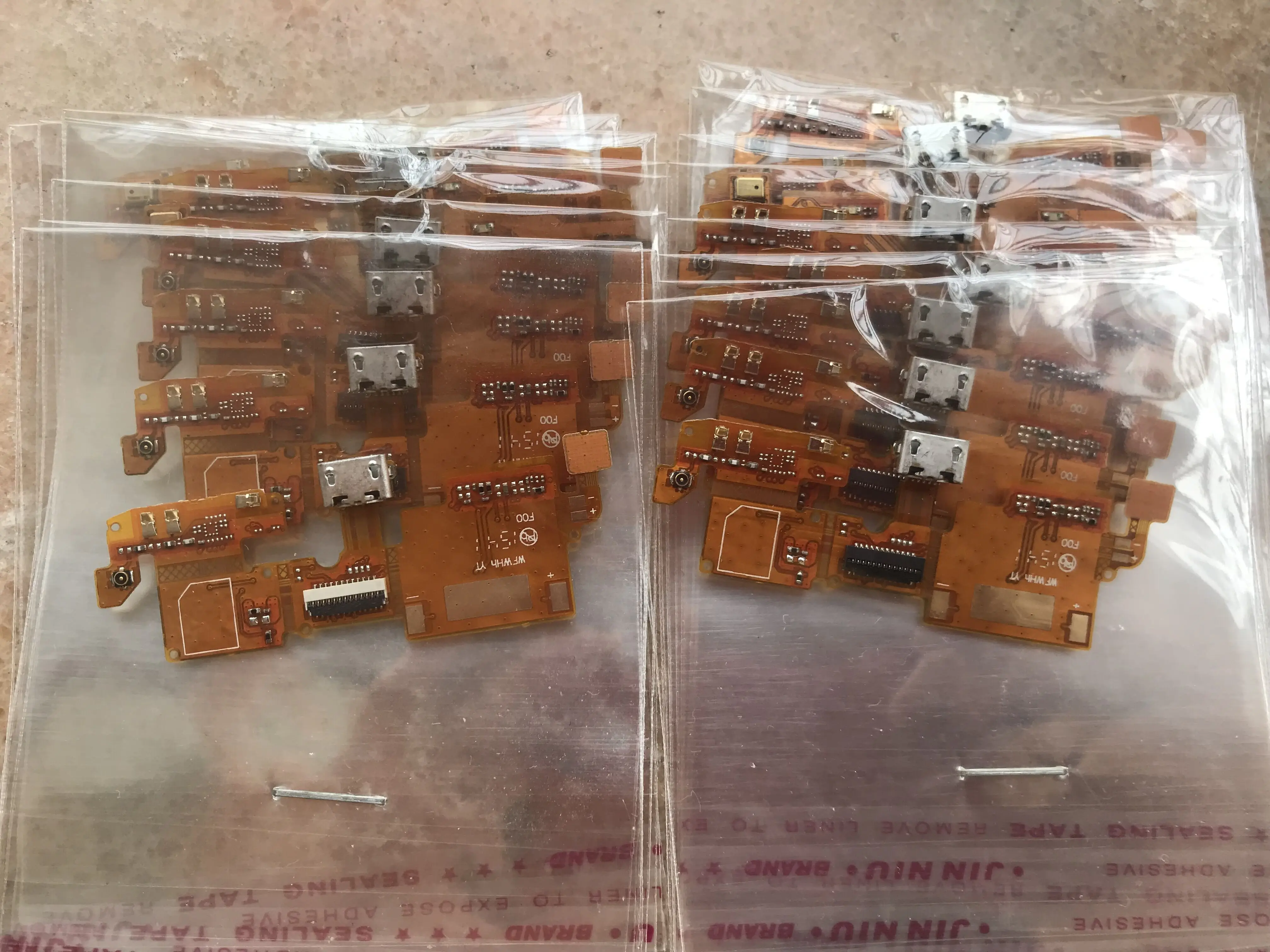 8 шт. USB разъем для зарядного устройства с гибким кабелем ZTE Blade X7 D6 V6 Z7|Соединители|