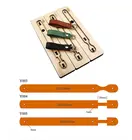 Изготовленный На Заказ высекальный инструмент для изготовления кожаных изделий, кольцо для ключей своими руками, инструмент для перфорации, цепочка для ключей, режущий инструмент для резки