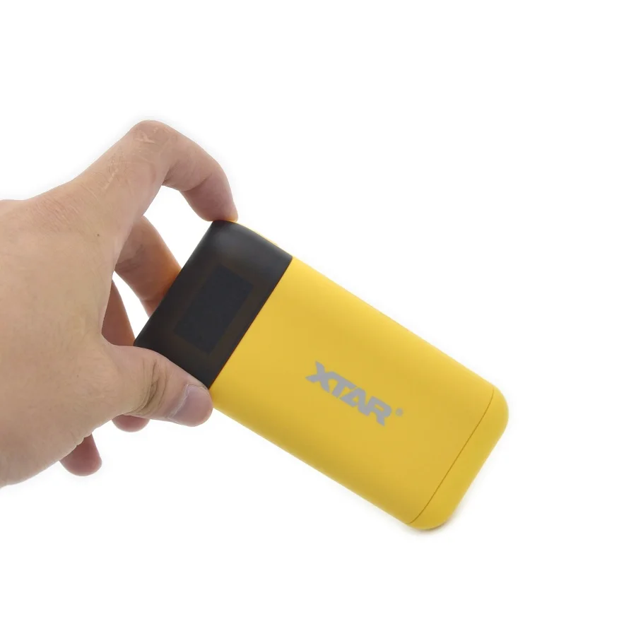 PB2S-YELLOW XTAR PB2S внешний аккумулятор 18650 зарядное устройство ЖК-Литий-ионные аккумуляторы USB зарядное устройство Внешний аккумулятор 20700 21700 зарядное устройство для PB2S - Цвет: PB2S-YELLOW