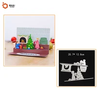 christmas girl boy metal cutting dies and stamps diy scrapbook photo album decorative embossing paper cards 2021 new