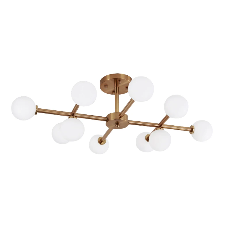 TRAZOS светодиодный потолочный светильник лампа в скандинавском стиле для гостиной