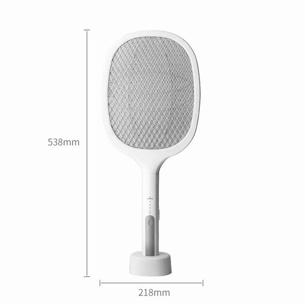 

Electric Mosquito Killer With UV Lamp USB 1200mAh Rechargeable Bug Zapper Summer Fly Swatter Trap Home Bug Insect Racket