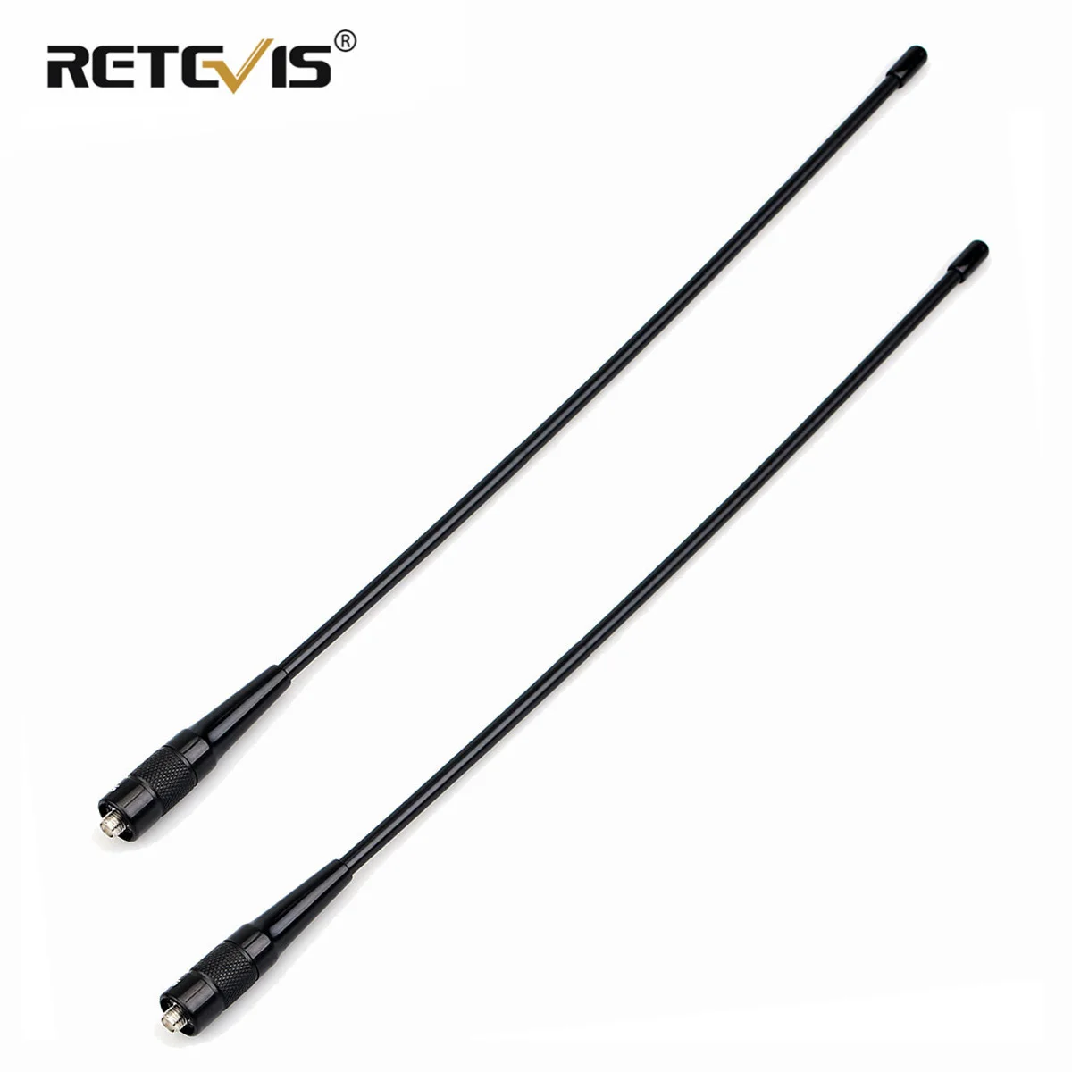 

RETEVIS RHD-771 SMA-F Walkie-Talkie Antenna VHF UHF Dual Band 144/430Mhz for Kenwood Baofeng UV 5R 888S UV82 Walkie Talkie Radio