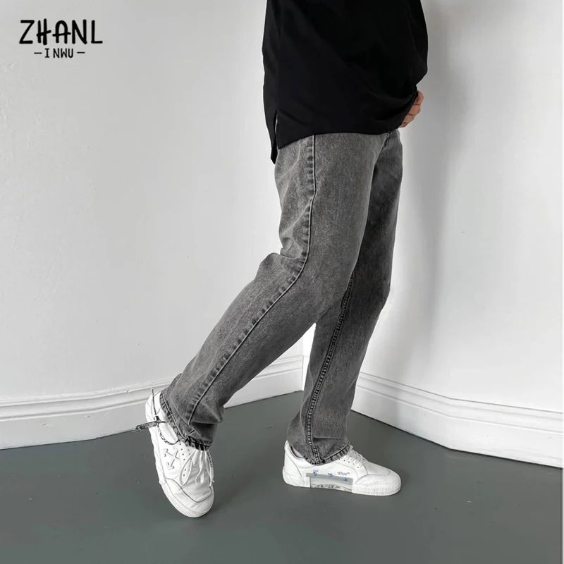 4 Style Casual Men's Classic Denim Trousers Men Jeans Pants Simple Design Daily High Quality Cozy All-match Straight Pants New