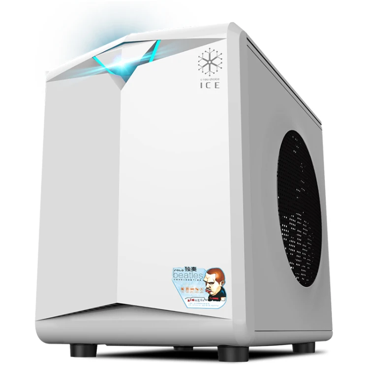 1 шт. Micro-ATX MATX ITX чехол/настольный компьютер Мини хост шасси ITX Настольный игровой маленький чехол