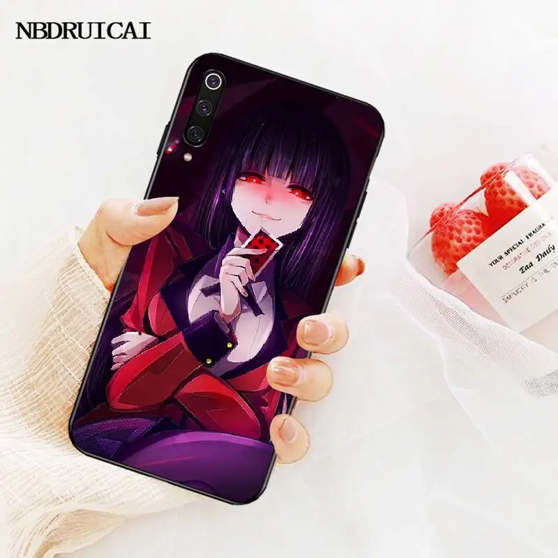 Японский аниме Kakegurui Jabami Yumeko резиновый чехол PENGHUWAN для телефона Redmi Note 8 8A 7 6 6A 5 5A 4 4X