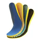 Сетчатые дышащие эластичные дезодорирующие стельки для бега, мужские и женские стельки, стельки для обуви, искусственная пена с эффектом памяти, 1 пара
