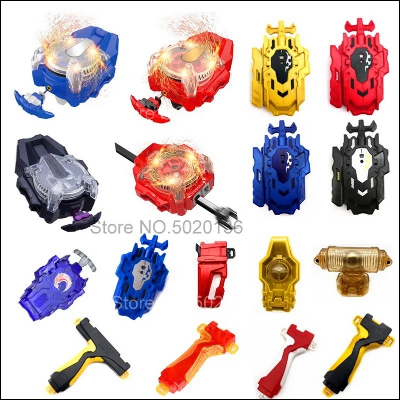Волчок Beyblade Burst с блестящей рукояткой линейка Bey LR пусковая установка Superking