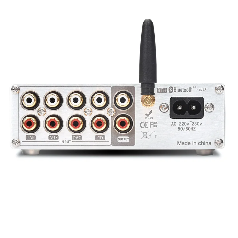 VOL-02 чистый затухание Объем предусилитель QCC3008 Bluetooth 5,0 APTX получения дистанционного предусилитель с светодиодный дисплеем