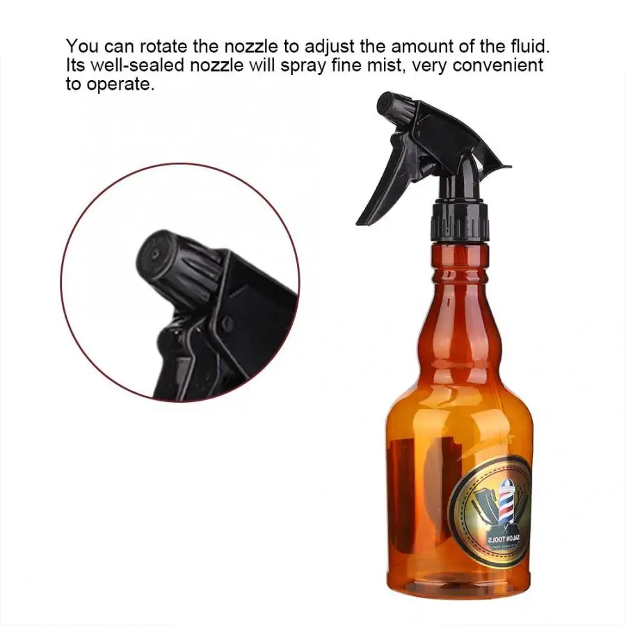650 мл винтажная многоразовая бутылка с распылителем воды парикмахерский спрей