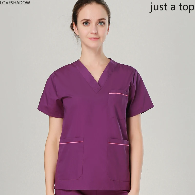 Топ женский из чистого хлопка с коротким рукавом и V образным вырезом|Верх низ