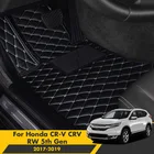 Автомобильные коврики для Honda CR-V таможенный приходной ордер RW 5th Gen 2017 2018 2019 ковры интерьеры аксессуары для укладки обложку аксессуары Запчасти