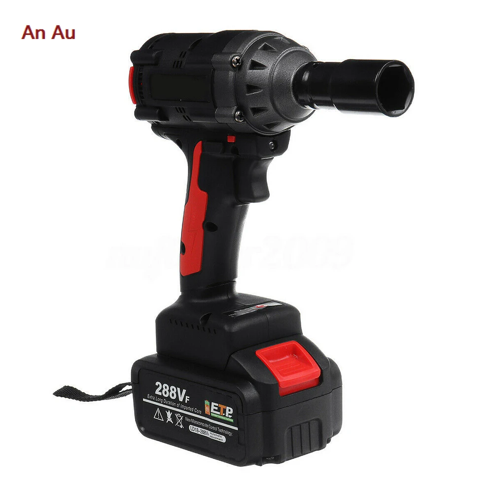 Auto repair tools high speed forward and reverse drill brushless wrench LED lighting rechargeable wireless rechargeable wrench