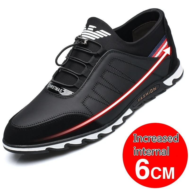 

Fashion Inside Heighten Men's Shoes Winter Leisure Sports Shoes Heighten Men Sneakers Tenis Masculino Homens Men Vulcanize Shoes
