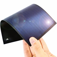 flexible amorphous thin film solar panel manufacturers small placa solar fotovoltaica power cells battery sun charging 1w1 5v