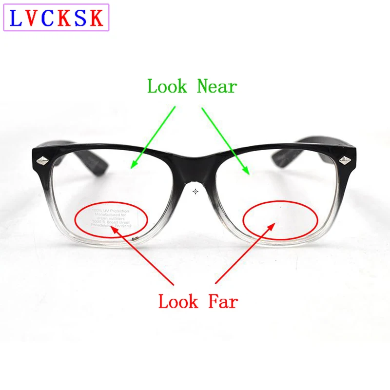 Ретро заклепки бифокалы очки для чтения лупа женщин и мужчин взгляд рядом