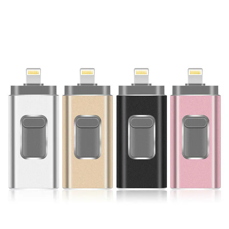 Лучший USB флеш-накопитель для iPhone/Android смартфонов 256 ГБ флеш-накопитель 128 Гб OTG флеш-накопитель металлическая карта памяти 512 ГБ cle usb Flash 3,0