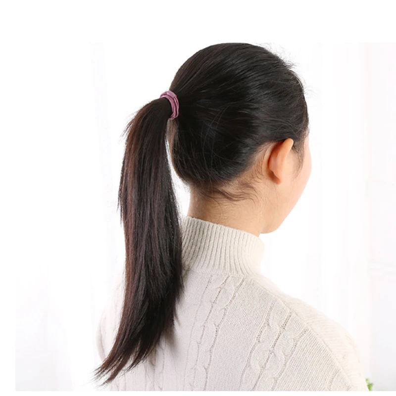 

10pcs Women Hair Accessories Pearl Elastic Rubber Bands Headwear Girl Hair Ring Ponytail Holder Scrunchy Rope Hair Ornaments