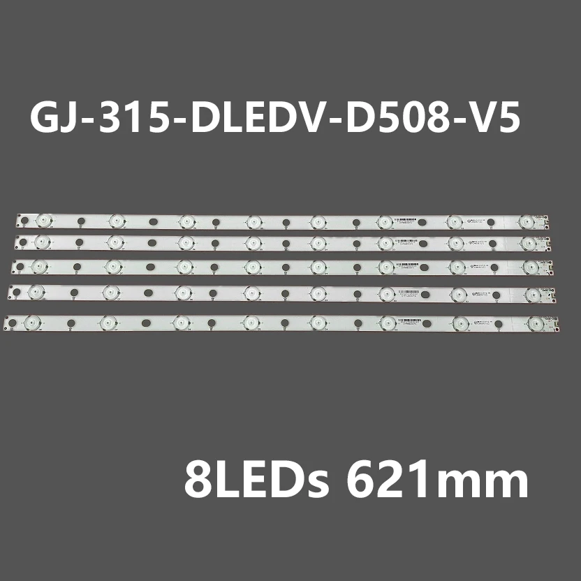 

30 шт./лот Светодиодная лента для подсветки для Vizio M322i-B1 GJ-315-DLEDV-D508-V5 E349376