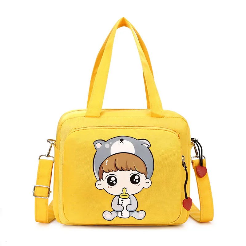 

Mommy Bag Outdoor Travel One-Shoulder Diaper Bag Multifunction Mother And Baby Bag Small Size Large Capacity Tote Bag 23*14*20CM