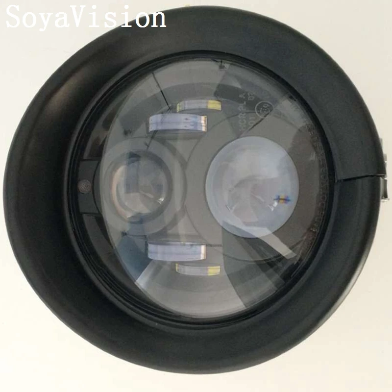 7-дюймовая Налобная лампа с козырьком налобный фонарь декоративное кольцо для