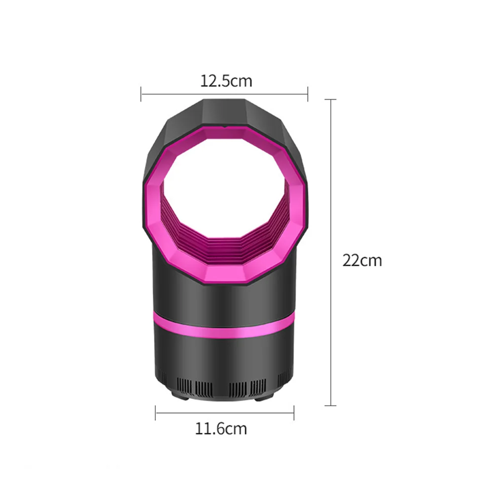 

USB Electric Mosquito Killer Lamp Photocatalysis Mute Home LED Bug Zapper Insect Trap Radiationless Night Light Mosquito Killer