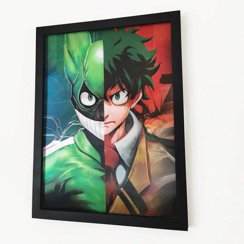 87 дизайнов 3D линзовидная флип картина аниме плакат линзовидный печать фильмов
