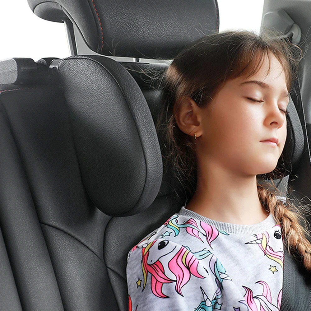 

Car Seat Headrest Pillow Head Neck Support Detachable Side Cushion Car Seat Head Support for Kids and Adults