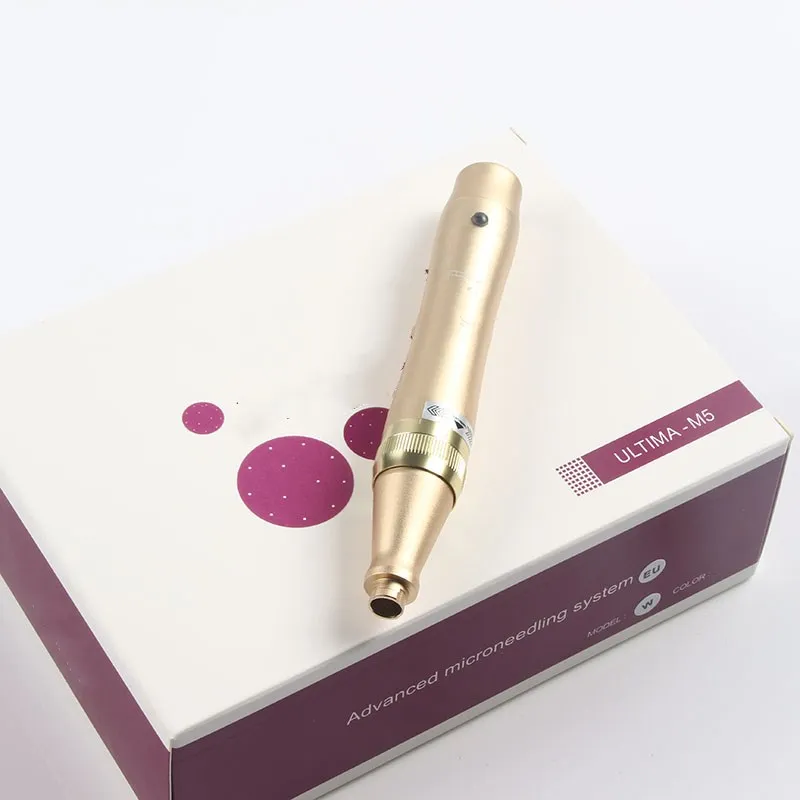 Derma Ручка беспроводная Ultima M5-W Microneedling ручка Bayonet Prot иглы картриджи для ухода за