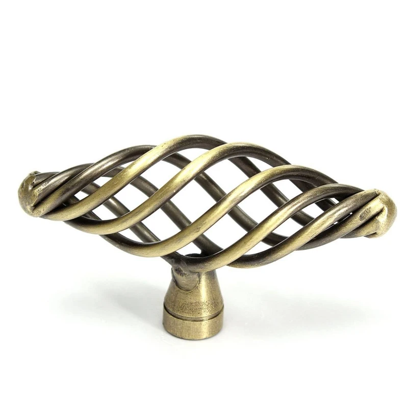 

1 шт. Ретро Античная дверная ручка для ящиков шкафов шкаф тянуть ручки бронза