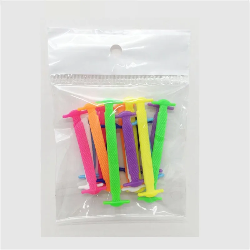 16 шт. силиконовые шнурки для кроссовок без завязывания|Шнурки| |