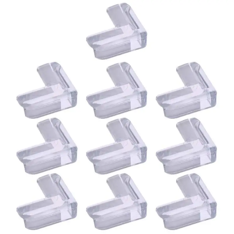 8 шт. детская Защитная силиконовая накладка для стола с угловыми краями крышка