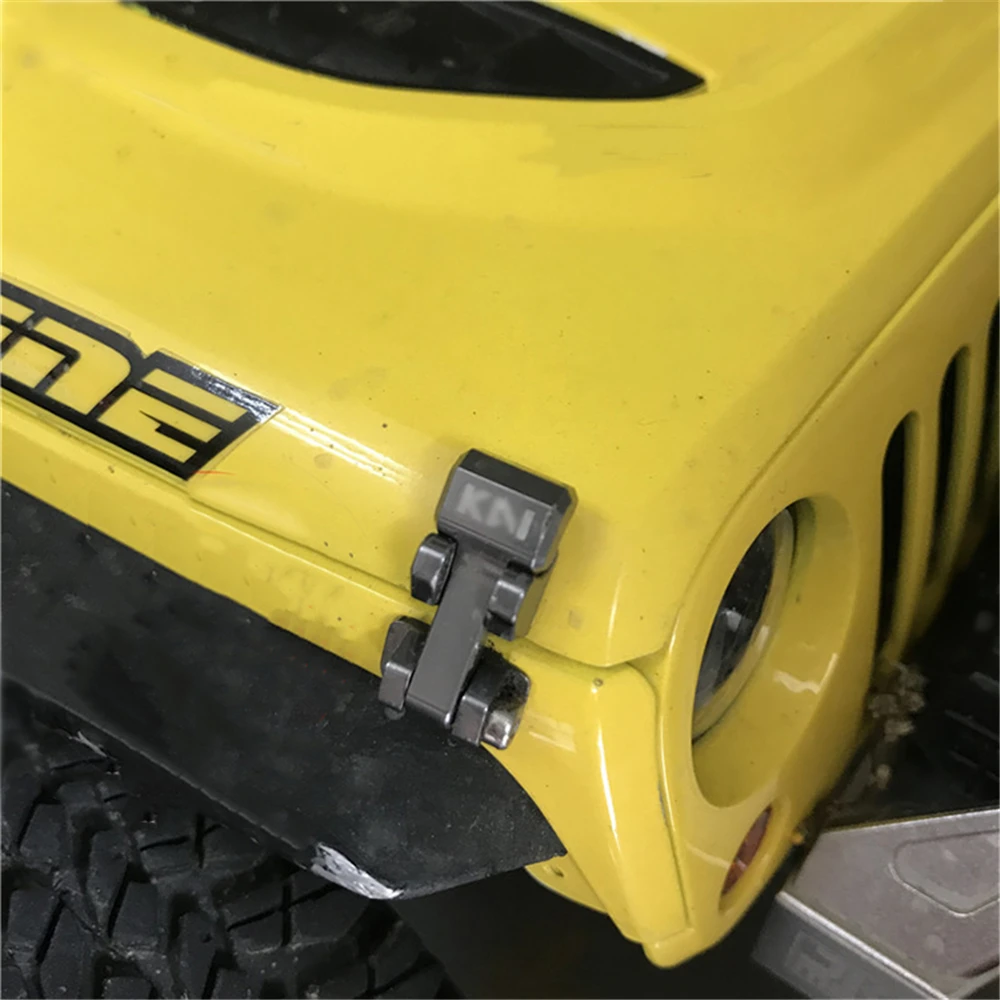 

Metal Hood Buckle Spare Part for JKMAX RC Climbing Car Accessories