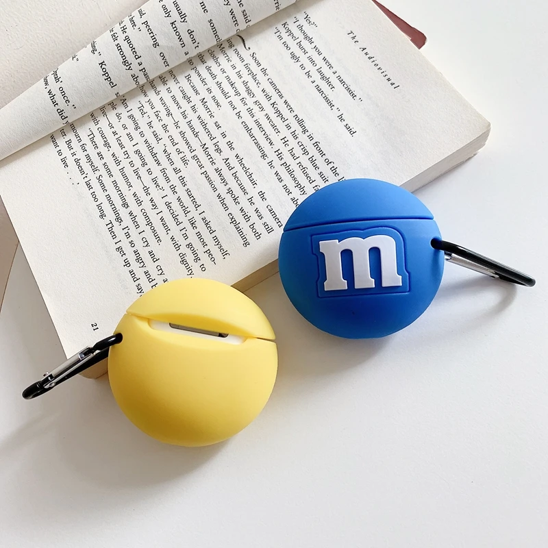 Шоколадный Мягкий беспроводной Bluetooth чехол для Apple гарнитура Airpods силиконовые