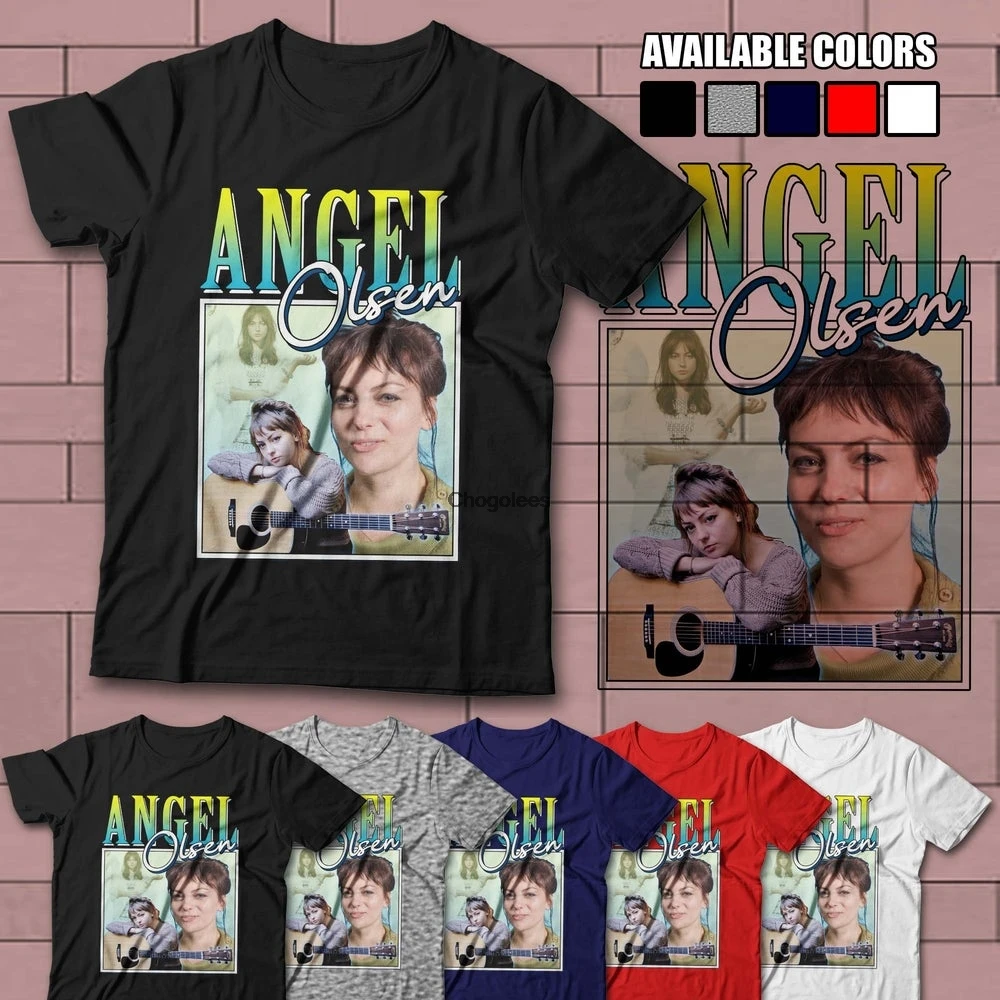 Винтажная рубашка Angel olsen в стиле 90-х для девушки-парня |